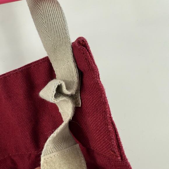 KAF HOME AYESHA CURRY Kids Apron 100% Cotton Chef & Hostess Canvas Oxblood - Picture 9 of 13